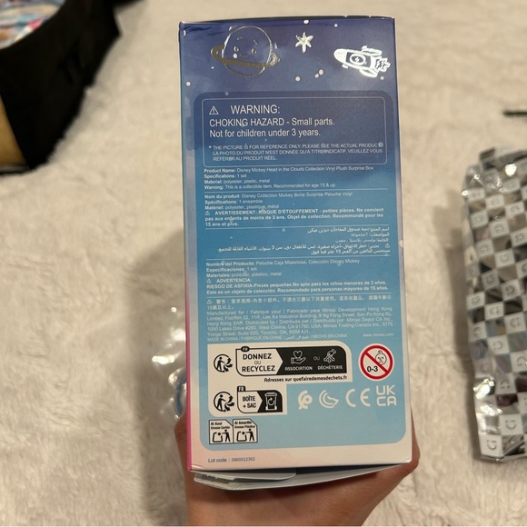 Miniso Mickey Head In The Clouds Thunder Cloud - Picture 10 of 10
